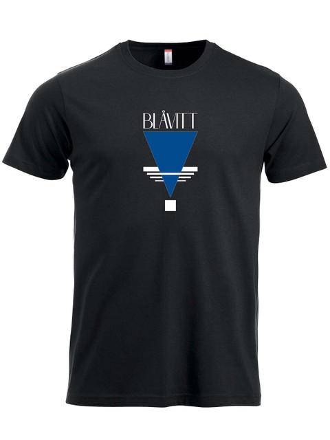 T-shirt, Black - Blåvitt Triangel