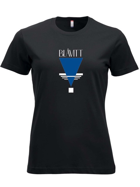 T-shirt, Black - Blåvitt Triangel
