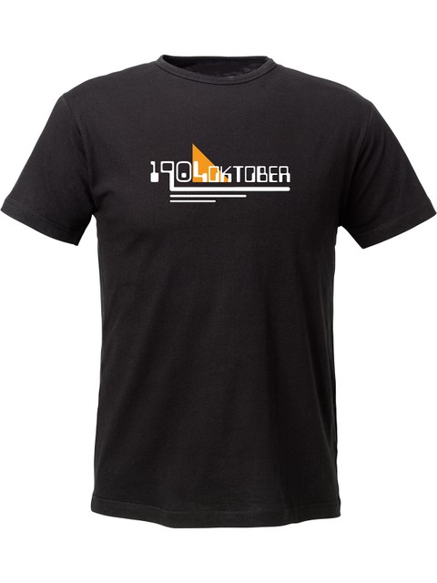 T-shirt Men, Black - 1904 Oktober