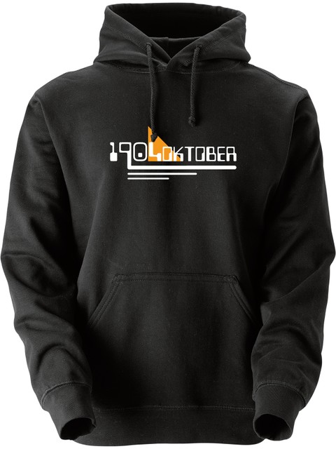 Hoodie, Black - 1904 Oktober