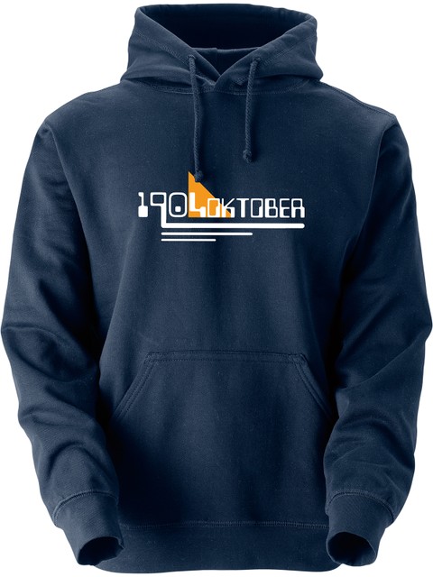 Hoodie, Navy - 1904 Oktober