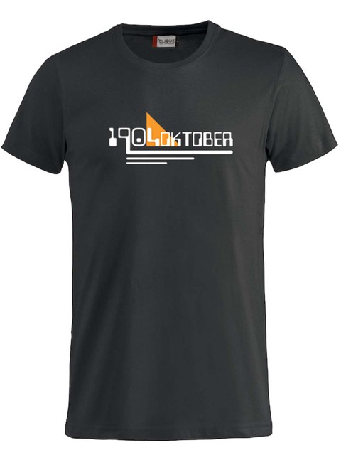 T-shirt Junior, Black - 1904 Oktober