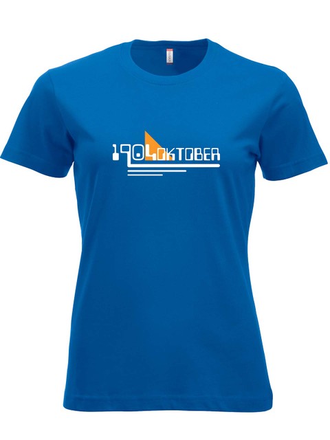 T-shirt, Blue - 1904 Oktober
