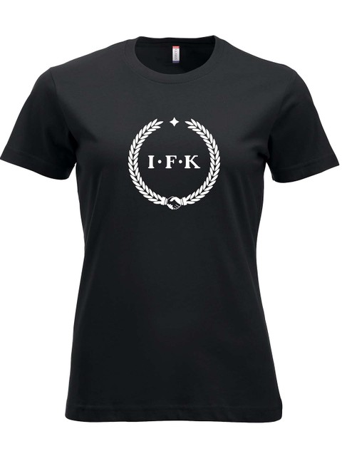 T-shirt, Black - Kransen (stor logo)