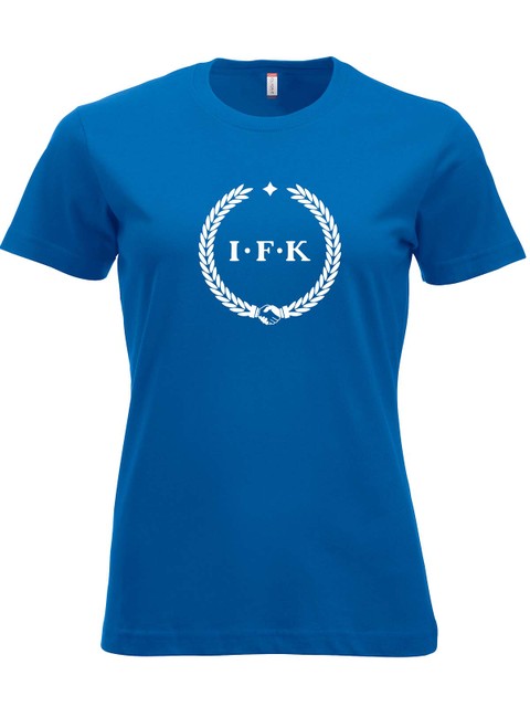 T-shirt, Blue - Kransen (stor logo)