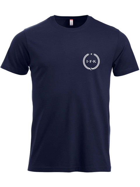 T-shirt, Navy - Kransen (liten logo)