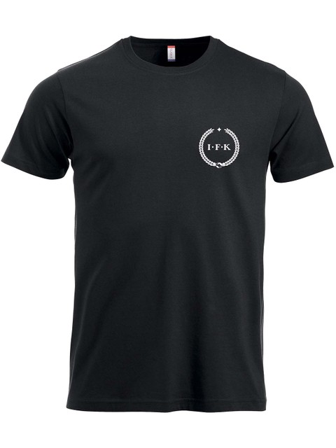 T-shirt, Black - Kransen (liten logo)