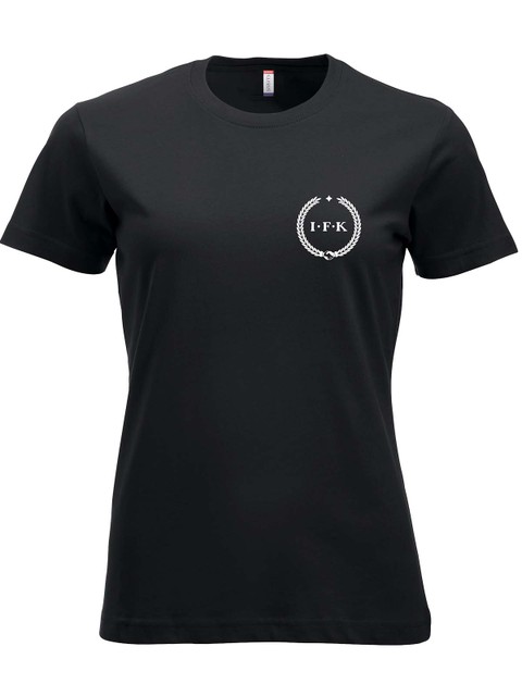 T-shirt, Black - Kransen (liten logo)