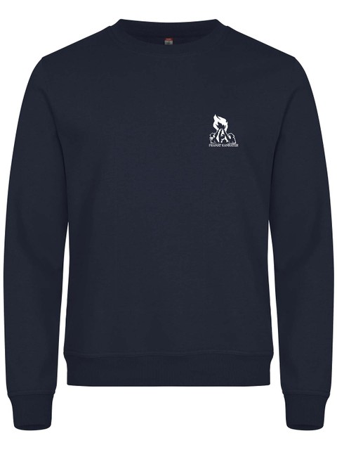 Sweatshirt, Navy - Framåt Kamrater (liten logo)