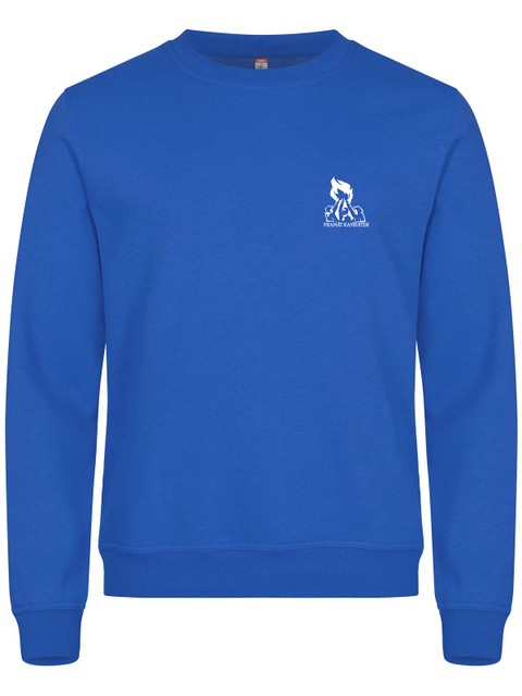 Sweatshirt, Blue - Framåt Kamrater (liten logo)
