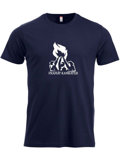 T-shirt, Navy - Framåt Kamrater (stor logo)
