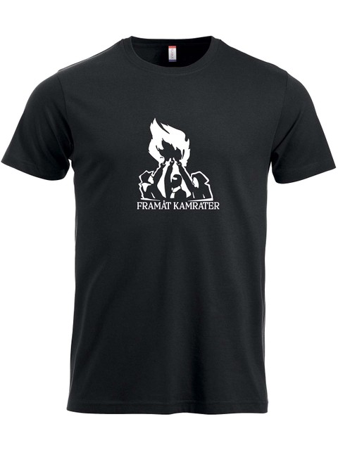 T-shirt, Black - Framåt Kamrater (stor logo)