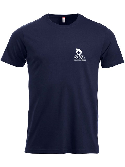 T-shirt, Navy - Framåt Kamrater (liten logo)