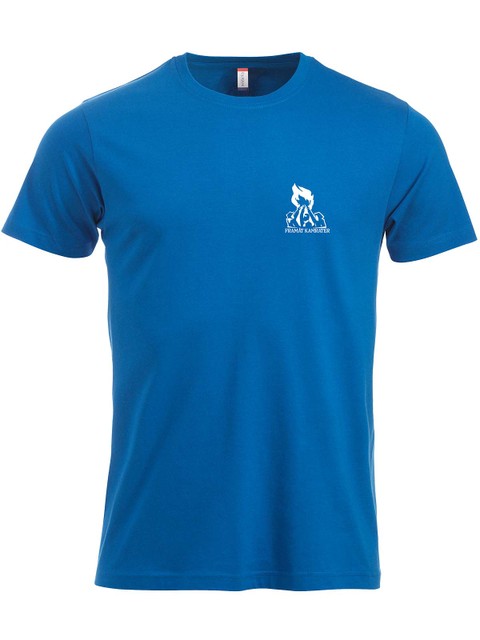 T-shirt, Blue - Framåt Kamrater (liten logo)