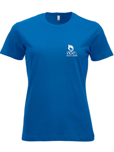 T-shirt, Blue - Framåt Kamrater (liten logo)