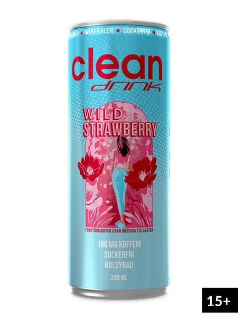 CLEAN Drink - Energy Drink, 33 cl