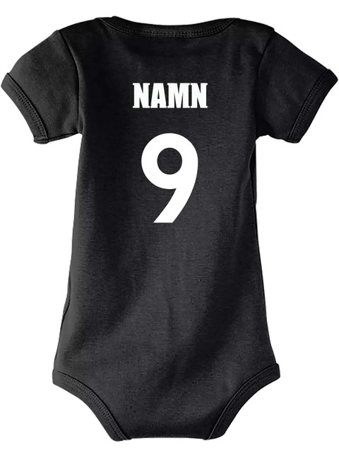 Baby Bodysuit, Black (IBK Dalen)