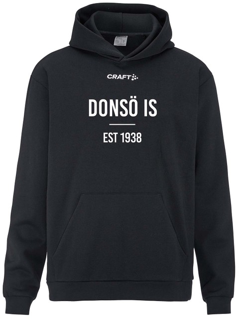 Craft Hoodie COMMUNITY 2.0, Black (Donsö IS)