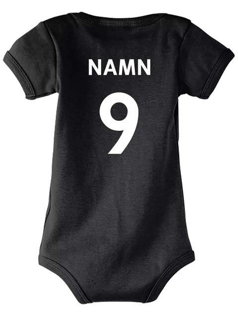 Baby Bodysuit, Black (IBK Elfhög)