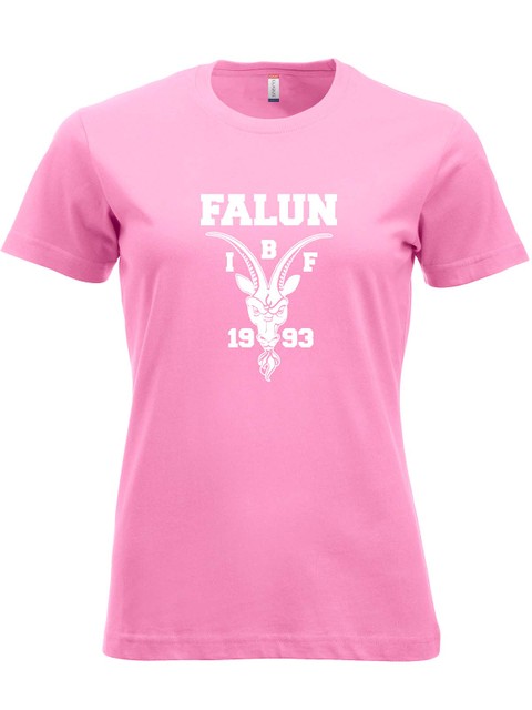 T-shirt Big logo, Rosa (IBF Falun Supportershop)