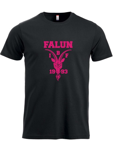 T-shirt Big logo, Black (IBF Falun Supportershop)