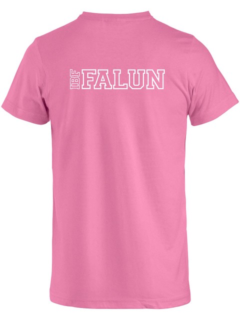 T-shirt Clean - Junior, Rosa (IBF Falun Supportershop)