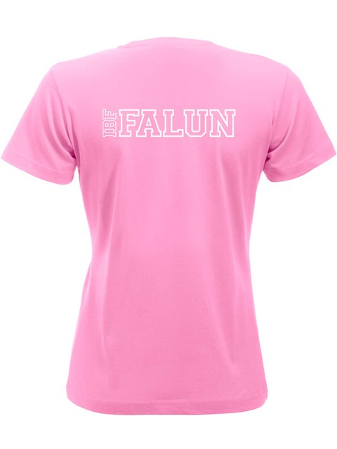 T-shirt Clean, Rosa (IBF Falun Supportershop)