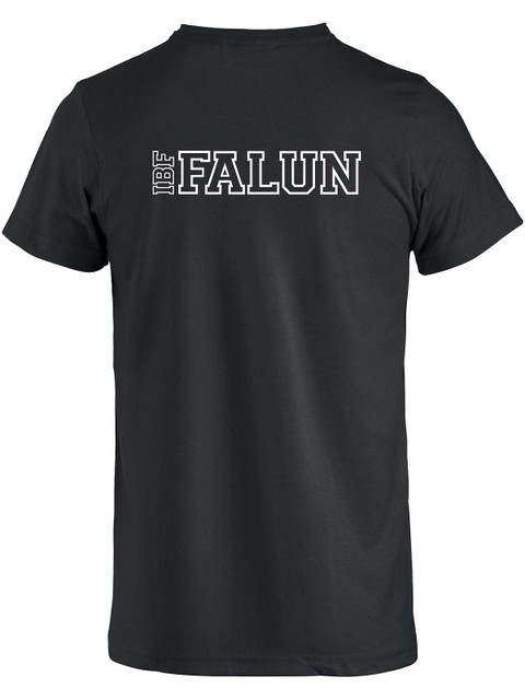 T-shirt Clean - Junior, Black (IBF Falun Supportershop)
