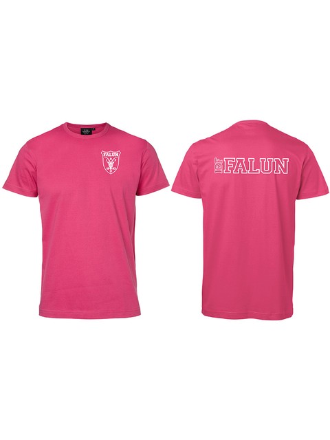 Supporter T-shirt Rosa/Vit (IBF Falun Supporter)