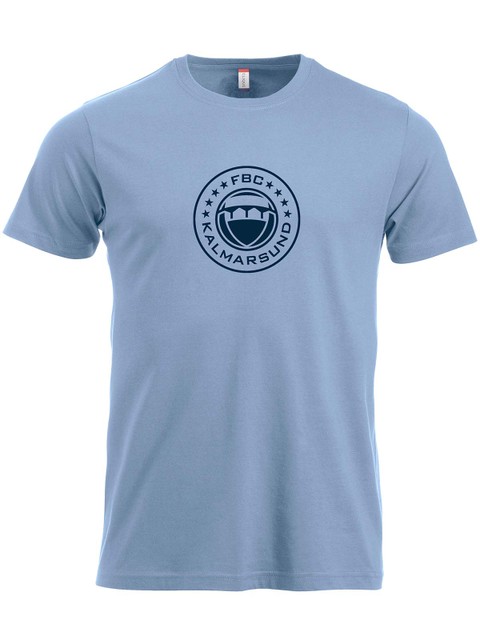 T-Shirt, Light Blue (FBC Kalmarsund Supporter)