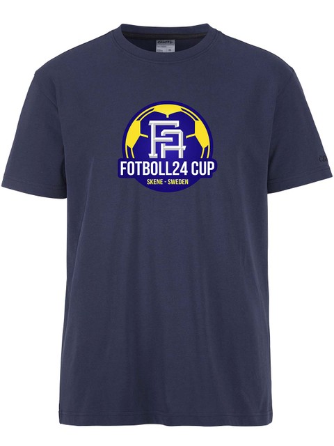 Craft T-shirt COMMUNITY 2.0, Navy (Fotboll24 Cup)