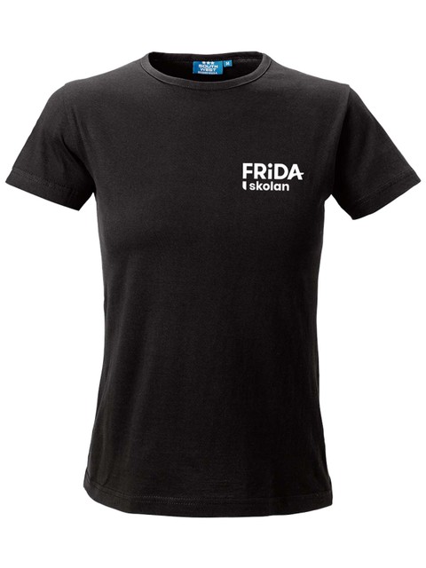 T-shirt Dam, Svart (Fridaskolan)
