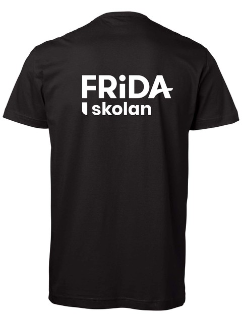 T-shirt Dam, Svart (Fridaskolan)