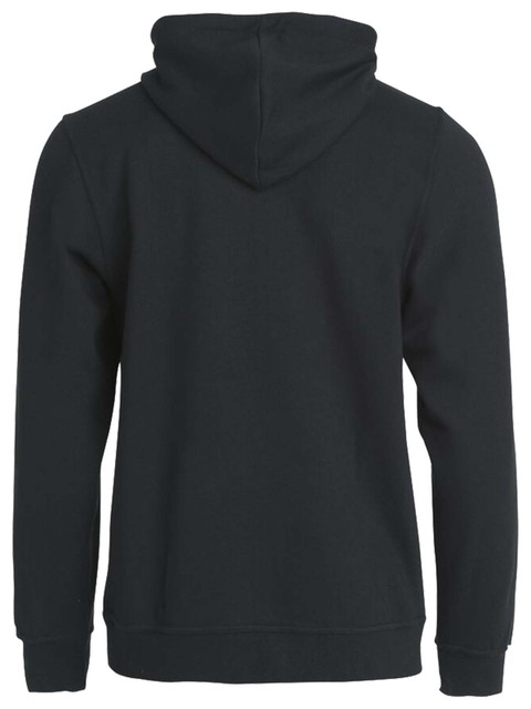 Hoodtröja med dragkedja, Svart (Fridaskolan)