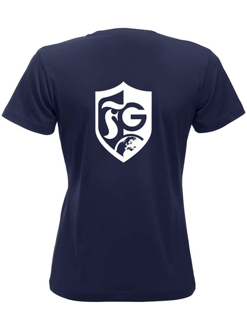T-shirt, Navy (Fridagymnasiet)