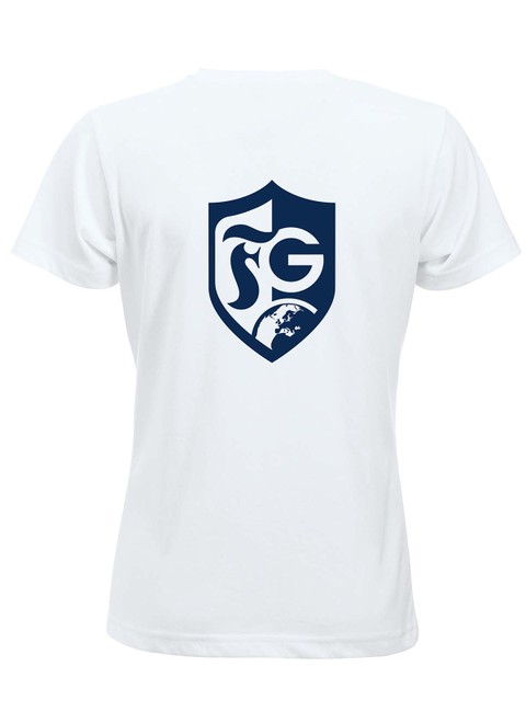 T-shirt, White (Fridagymnasiet)