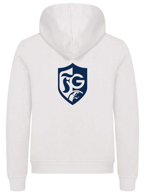 Hoodie, White (Fridagymnasiet)