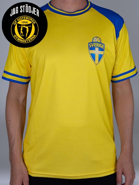 Sverige Replicatröja (GF Göteborgsgymnasterna)