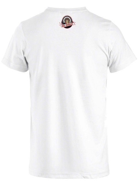 T-shirt Junior - Grönt lejon, White (Goa Gubbar Supportershop)