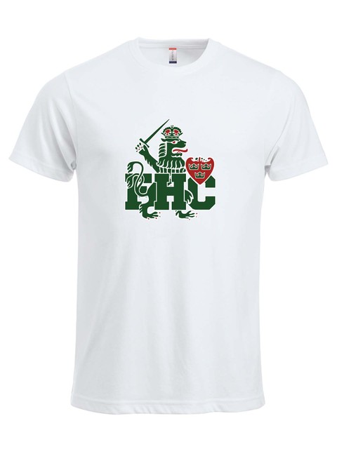T-shirt - Grönt lejon, White (Goa Gubbar Supportershop)