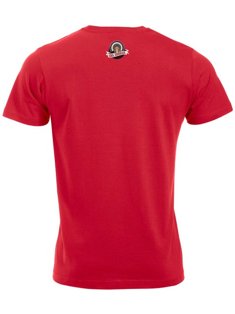T-shirt - Grönt lejon, Red (Goa Gubbar Supportershop)