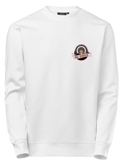 Sweatshirt, White (Goa Gubbar Supportershop)