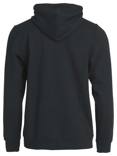 Hoodie with zipper, Black (Goa Gubbar Supportershop)