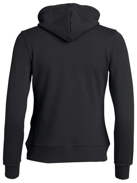 Hoodie with zipper, Black (Goa Gubbar Supportershop)