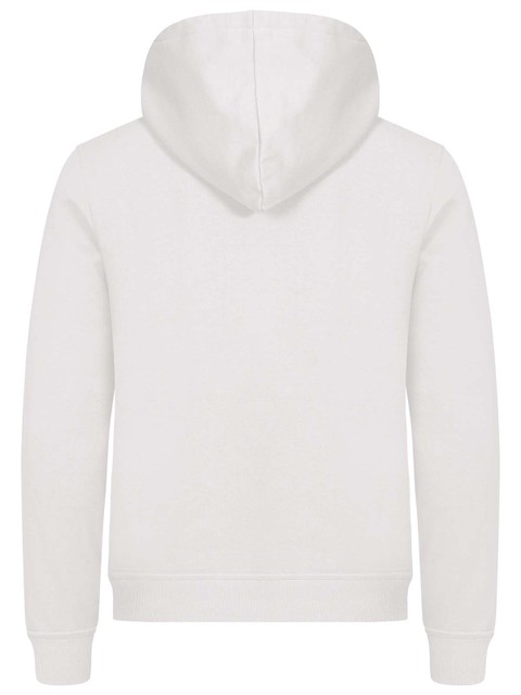 Hoodie - Big wreath, White (GTI:s Gymnasieskola)