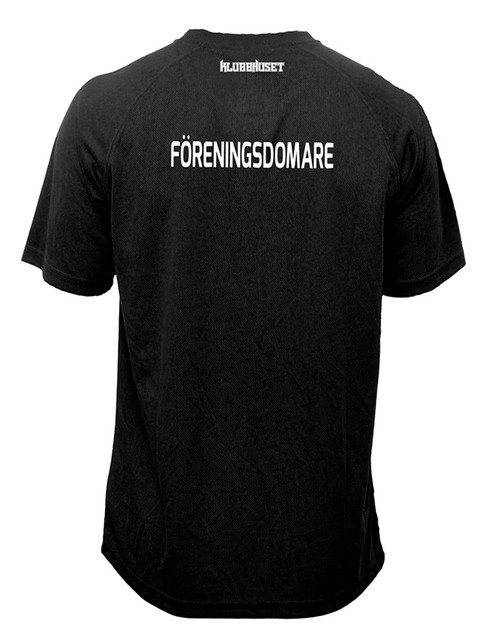 Club Referee Shirt, Black (Halland IBF Domare)