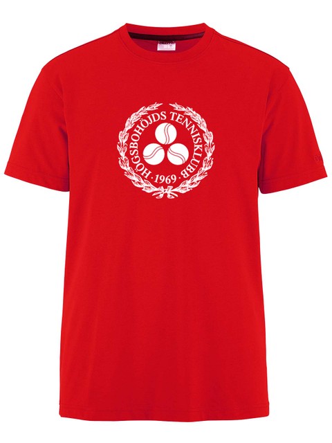 Craft T-shirt COMMUNITY 2.0, Röd (Högsbohöjds TK)