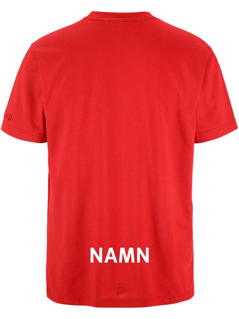 Craft T-shirt COMMUNITY 2.0, Röd (Högsbohöjds TK)