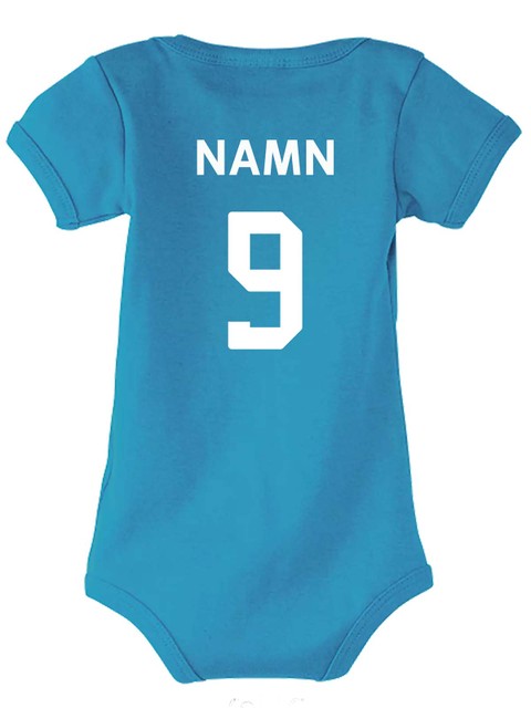 Baby Bodysuit, Aqua (Hovshaga AIF - IB)