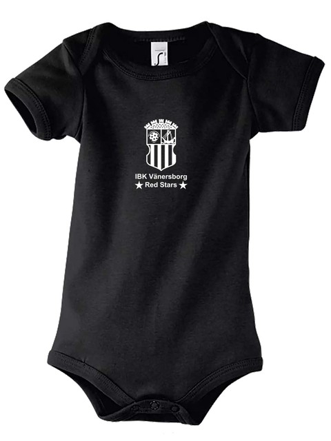 Baby Bodysuit, Black (IBK Vänersborg)